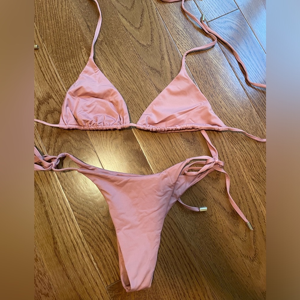 Monday Swimwear Summer Rose Palma Bikini Top and Bottom